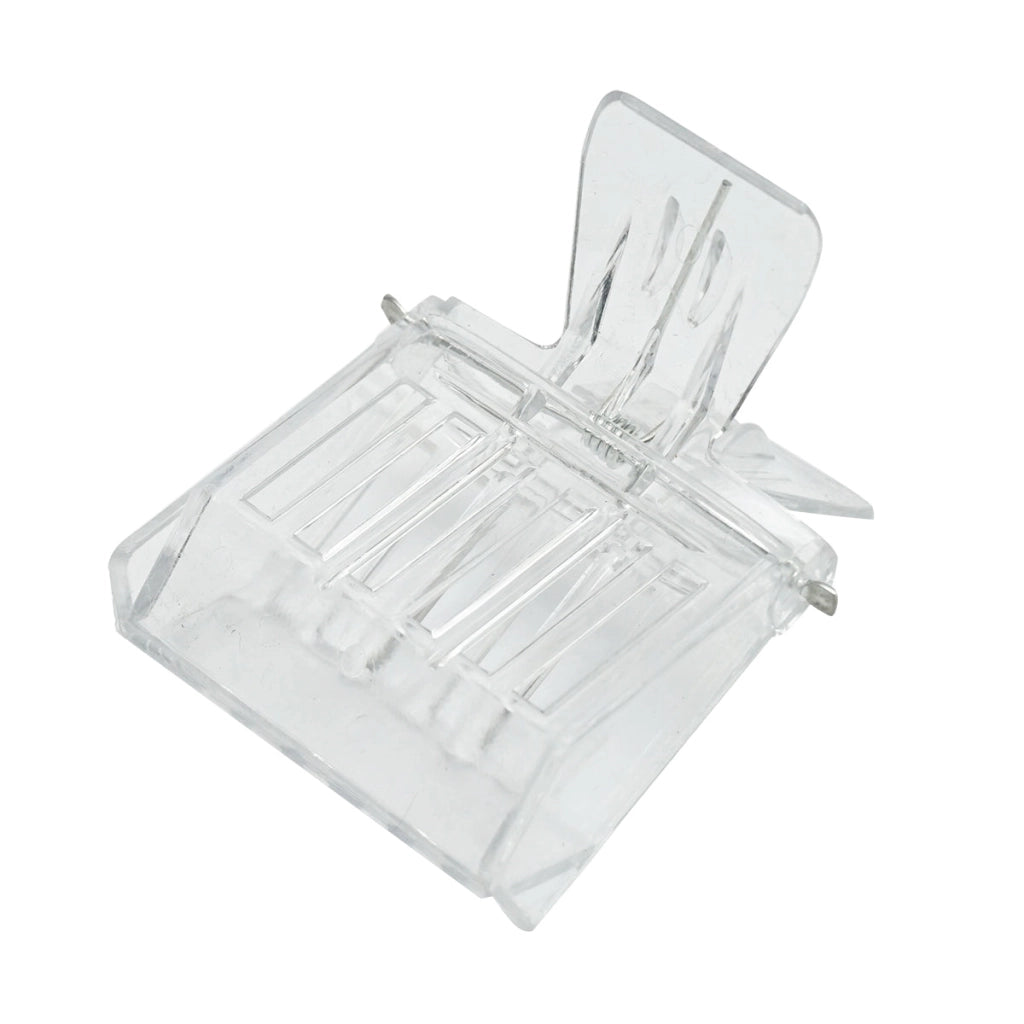 Gabbia per isolamento della regina con apertura a pinza 70x55x50mm