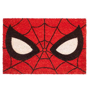 Zerbino Decorativo Antiscivolo 40x60cm Maschera da Supereroe Rosso / Nero Spiderman