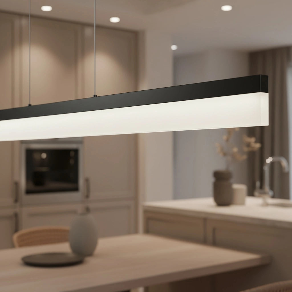 Lampada Da Soffitto Led App1692-cp 120 Cm Black