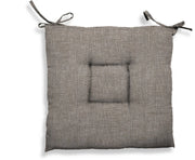12pz cuscino creta cm.40x40x5 tortora 1646 cod:ferx.93870