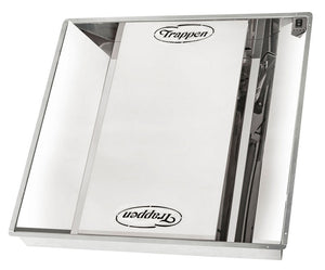 Kit Zanzariera Elettrica da Incasso 60x60 cm 50W Trappen Luna 50 + 10 Cartoncini