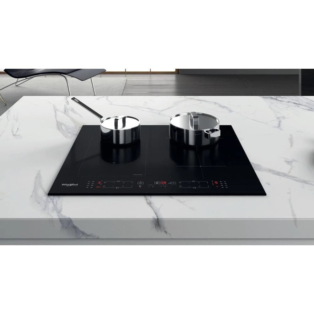 Whirlpool WL B1160 BF Nero Da incasso 59 cm Piano cottura a induzione 4 Fornello(i)