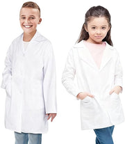 Tunica Medica Unisex - Cotone/Poliester - Adattabile al Respiro - Lunghe Maniche - 1 Bustina/2 Tasche Laterali - Asciuga Rapidamente - Tuta Laboratorio