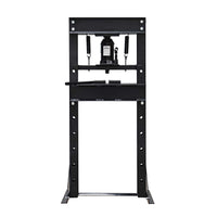 Pressa idraulica da officina, forza di pressatura 30 t, altezza regolabile, Pressa a telaio