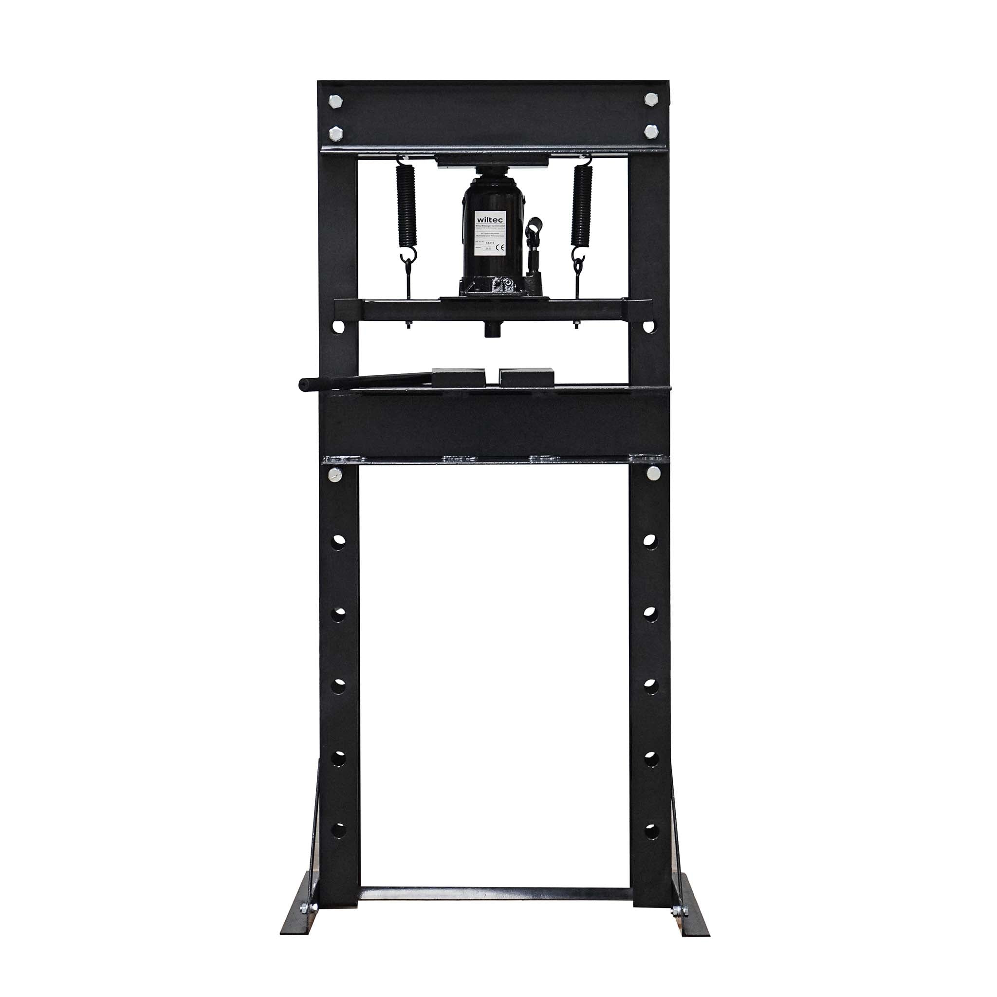 Pressa idraulica da officina, forza di pressatura 30 t, altezza regolabile, Pressa a telaio