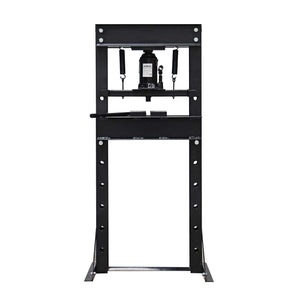 Pressa idraulica da officina, forza di pressatura 30 t, altezza regolabile, Pressa a telaio