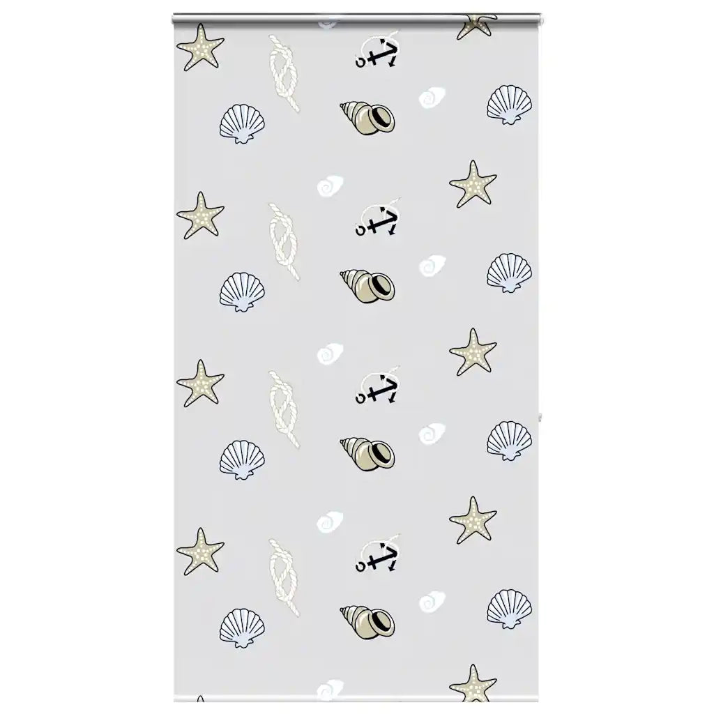 Tenda a Rullo per Doccia Cassonetto 140x240cm Larghezza Tessuto