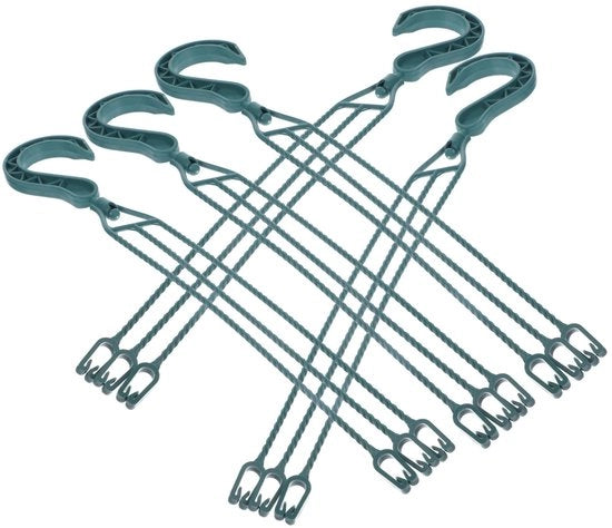 Hangerie per piante 5 pezzi manubri rotativi per appendere vasi di fiori Ideale per uso interno ed esterno