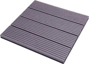 Set di Pietre da Giardino per Patio con Sistema di Fissaggio - Pacchetto da 11 - Resistente al Tempo e Solido - Pietra da Giardino, Pietre da Giardino - 30x30x1,8 cm - Grigio Chiaro