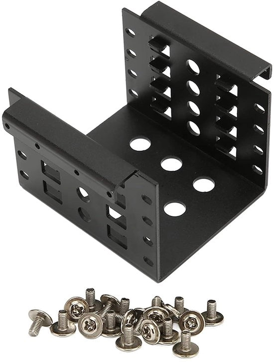 Supporto per disco rigido 2,5 pollici - Alta durezza - Argento - Porte IDE per SSD e HDD - Adatto per dischi rigidi da 2,5 pollici - Modello Nicoone21p6 - Porte IDE per SSD e HDD