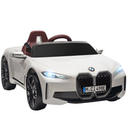 Automobile Bambini Elettrica con Telecomando ¨C zephmum ¨C Bianco 115x67x45 cm