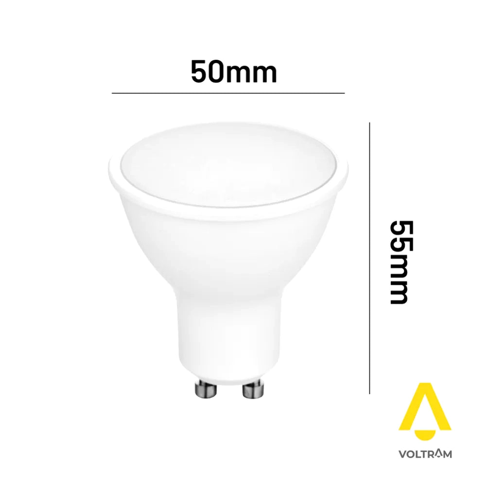 Lampadina LED GU10 10W 1000LM IP20 bianco freddo 6000K
