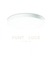 BOILER PLAFONIERA LED CCT 3000+4000K 9580LM 120W BIANCO DIMMERABILE  IP20 D.80CM H.7CM