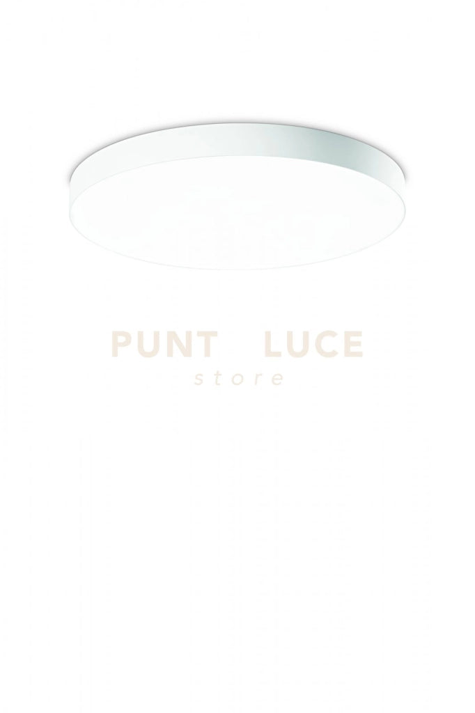 BOILER PLAFONIERA LED CCT 3000+4000K 9580LM 120W BIANCO DIMMERABILE  IP20 D.80CM H.7CM
