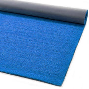 Zerbino Cocco Naturale Colorato Antiscivolo Su Misura Tappeto Ingresso Entrata 25x50 cm Blu