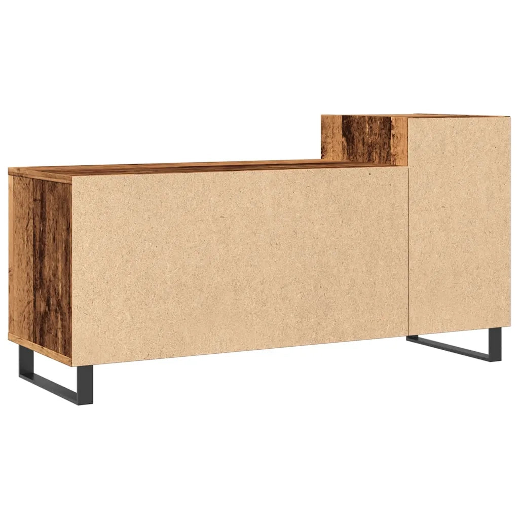 Mobile Porta TV Legno Antico 100x35x55 cm in Legno Multistrato
