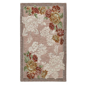 Tappeto floreale BLOOM CIPRIA cm.175x240 disegno moderno con fiori, multiuso lavabile antiscivolo