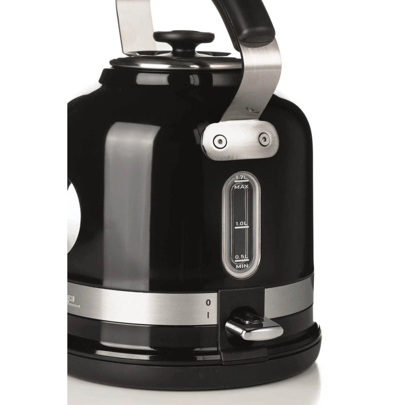 Bollitore Elettrico 2000W - Capacità 1,7L - 360° Cordless - Termometro - Nero