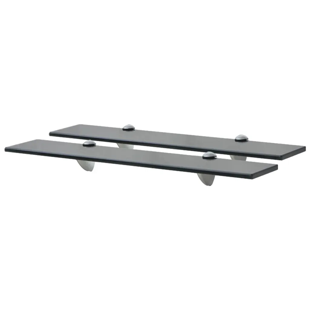 Mensole Galleggianti 2 pz in Vetro 60x10 cm 8 mm cod mxl 33161
