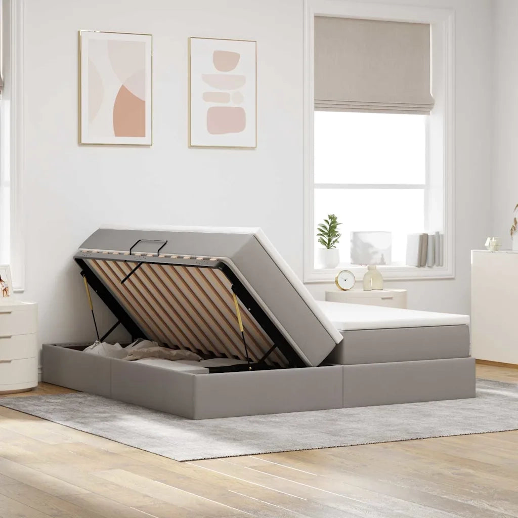 Letto con contenitore e materasso Talpa 180 x 200 cm Poliestere