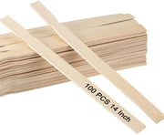 Stecchi per mescolare vernice 100 pezzi - Stuzzicadenti per vernice - Stuzzicadenti per mescolare harsa - 35 cm - Sostenibili - Ideali per il fai da te - Stuzzicadenti per mescolare vernice