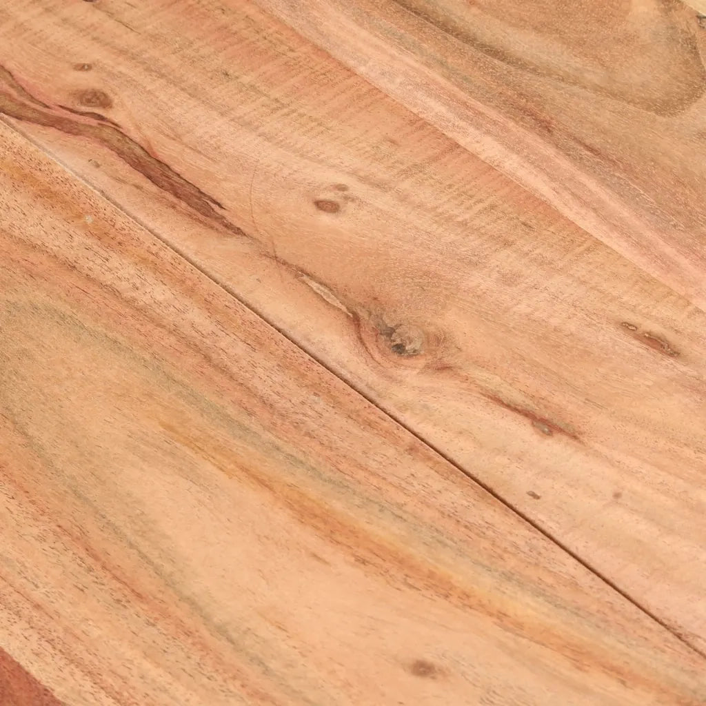 Tavolo da Pranzo | Tavolo da cucina Nero 140x70x76 cm in Legno Massello di Acacia