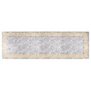 Tappeto Lavabile 80x300 cm Grigio Antiscivolo cod mxl 60942