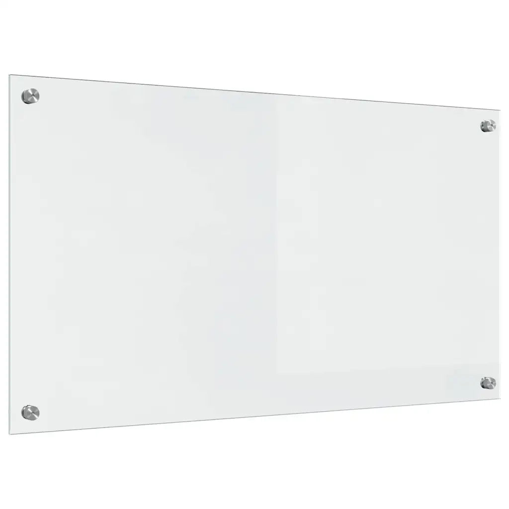 Schienale da cucina 2 pz Trasparente 90 x 50 cm CFW4924746