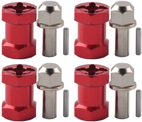 Adattatore per ruote Alta Prestazione - 4 pezzi - Adattatori a 6 viti - Bloccaggio a vite - Leggero - Alloia Durevole - Adattatore per ruota