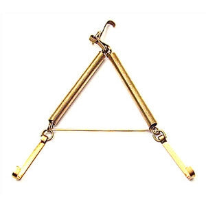 BL APPENDIPIATTI A MOLLA OTTONATO 22X33 CM (PZ.2)- DIESSE- 6,0 blister