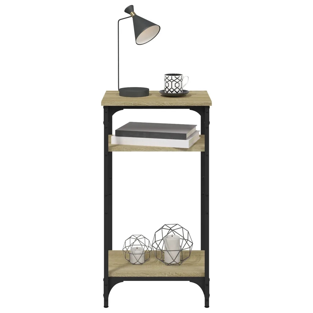 Tavolino Rovere Sonoma 40x30x75 cm in Legno Multistrato 825798