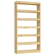 Divisorio-Paravento 100x30x200 cm Legno Massello di Pino