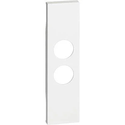Living Now - Cover presa TV-SAT 1M bianco - KW09