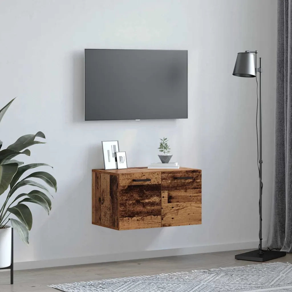Mobiletto a muro Legno vecchio 60 x 36,5 x 35 cm 879552