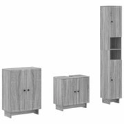 Set di armadietti da bagno in 3 pezzi EDE Sonoma grigio 3417420