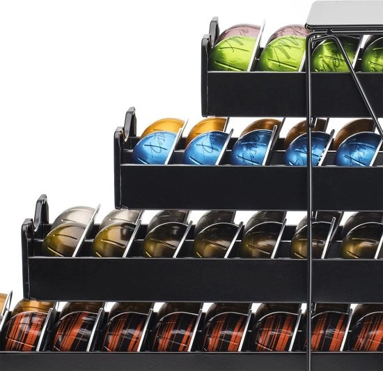 Supporto per capsule di caffè -【80 capacità Vertuo】-(4 livelli)