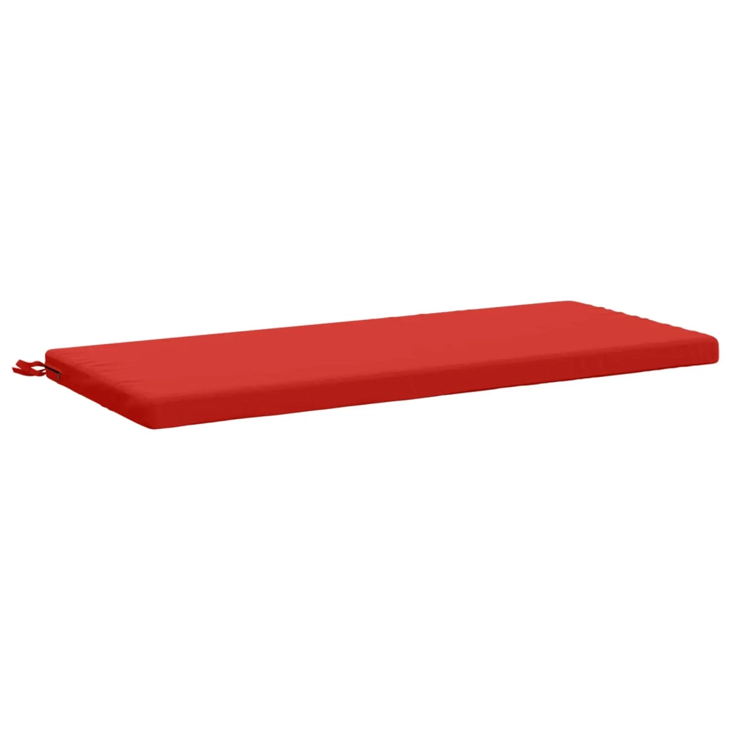 Cuscini per Panchina a 2 Pezzi SOEST 2 pz 100% Poliestere Rosso 949305