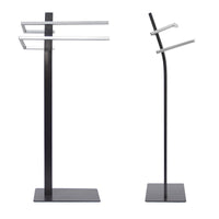 Portasciugamani da terra universale da bagno in acciaio 85 cm 3213011