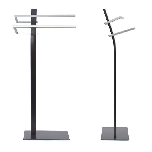 Portasciugamani da terra universale da bagno in acciaio 85 cm 3213011