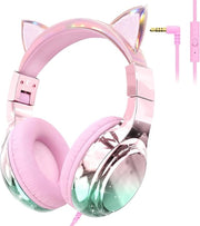 Cuffia per bambini con cavo - Cuffia per bambini - Cuffia per computer con cavo - Volume di sicurezza - Scuola - Tablet - Laptop - Viaggio - Ascolto di musica