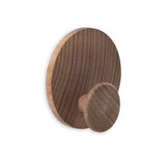 GANCIO ADESIVO IN LEGNO INOFIX MARRONE- 6,0 pz
