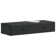 Tavolino da Parete Laterale | Tavolo laterale | Tavolino Nero 87,5 x 34,5 x 17 cm