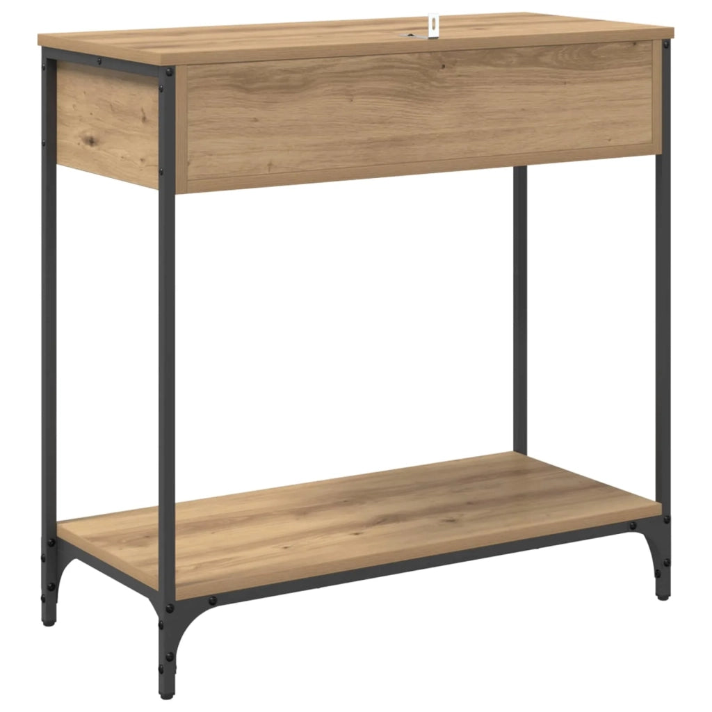 Tavolo consolle Rovere artigianale 75 x 34,5 x 75 cm 882249