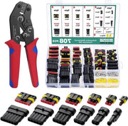 Connettori elettrici idroproof, cricchetto auto, terminale a 1/2/3/4/5/6 pin
