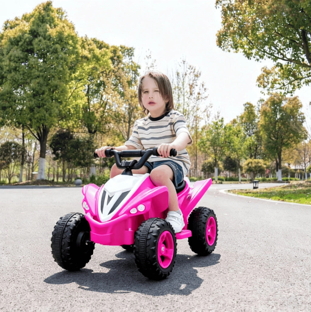 ATV Elettrico per Bambini con LED e Batteria Ricaricabile ¨C zephmum ¨C Verde
