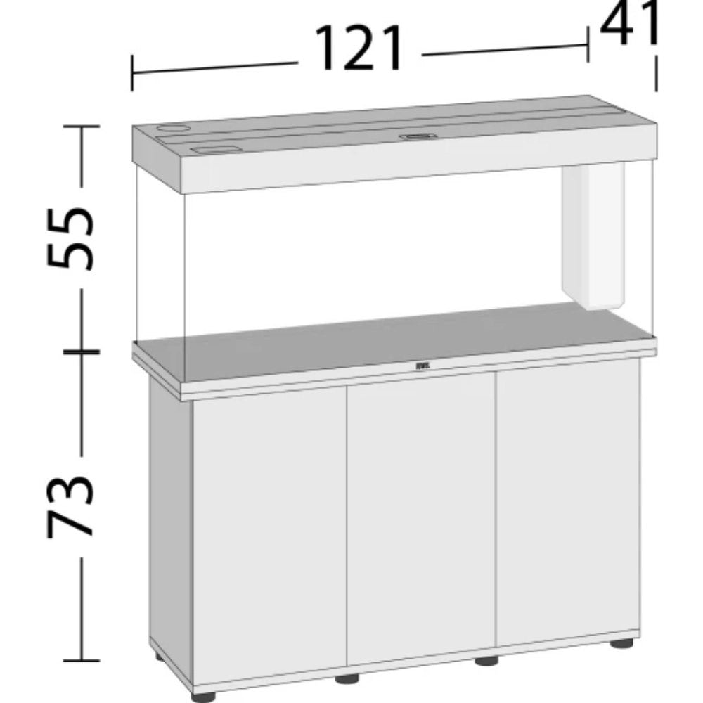 Juwel Rio 240 LED cm121x41x55h Senza Supporto Colore: Faggio