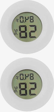 Mini Frigorifero Congelatore Termometro Umidistat - Termometro Umidistat Elettronico - Termometro Indoor Domestico Inseribile - Misuratore di Temperatura e Umidità - 2-Pack .