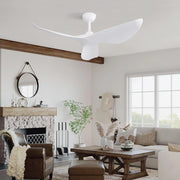 Ventilatore da soffitto 38 pollici ¨C Minimal ¨C senza illuminazione, con motore DC e telecomando, uso interno/esterno