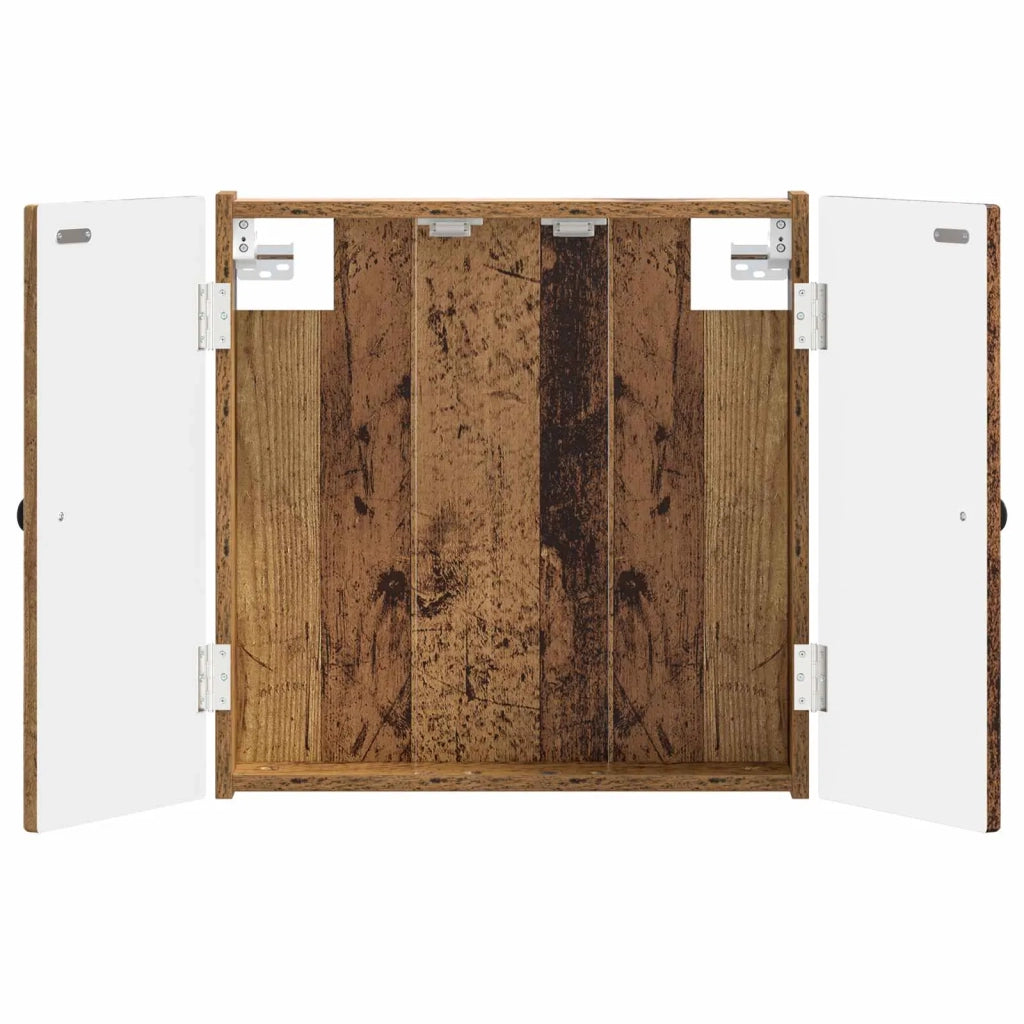 Armadio per Dartboard BREDA Legno antico 52,5 x 10,5 x 53,5 cm 897553