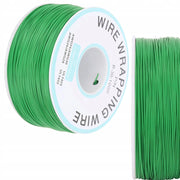 Cavo Kynar AWG 0.25mm Verde 200m – Alta Qualità e Durata | Ø 0,25 mm, Isolamento Ø 0,60 mm